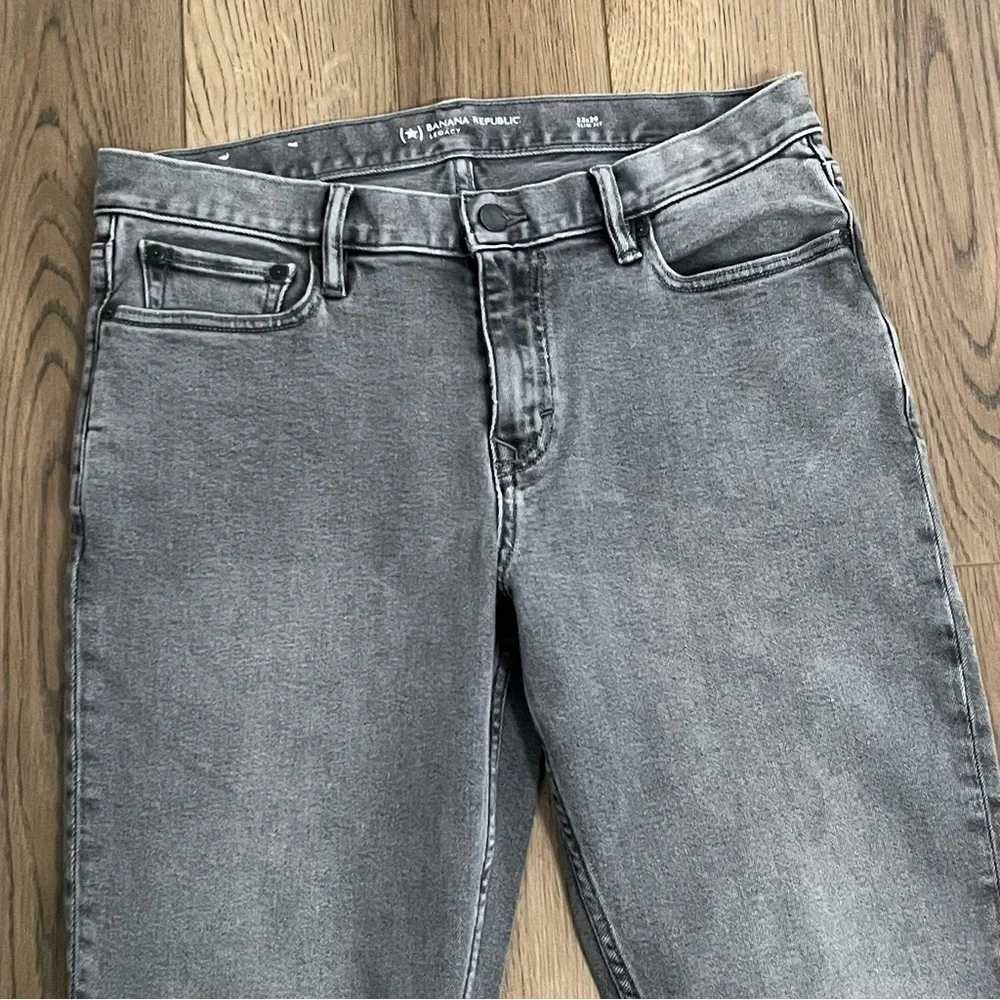 Banana Republic Black Washed Slim Fit‎